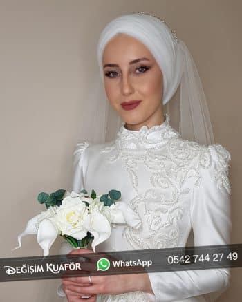 TESETTÜR KUAFÖR İSTANBUL SALONUMUZDA GELİNİMİZ BİZDEN NE İSTEDİ?